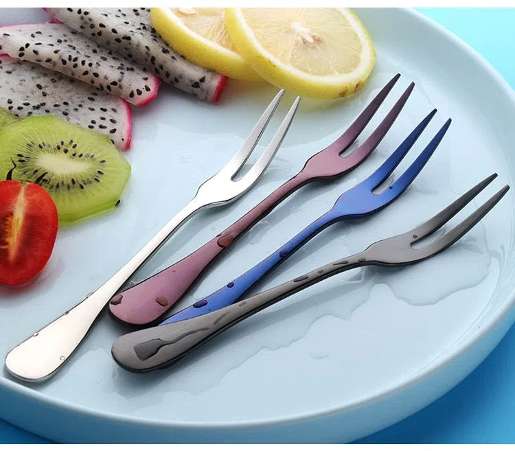 Garfos de Inox para Aperitivos - Conjunto com 2 Peças
