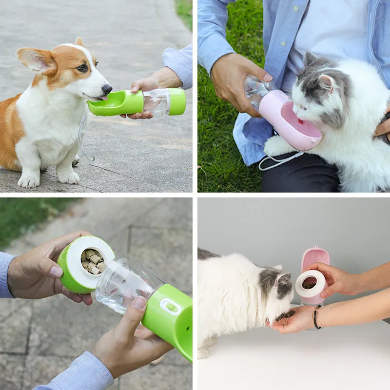 Garrafa Portátil para Água de Animais de Estimação - Ideal para Passeios e Viagens