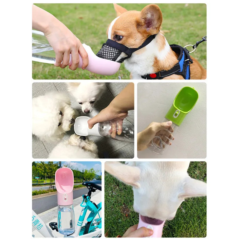 Garrafa Portátil para Água de Animais de Estimação - Ideal para Passeios e Viagens