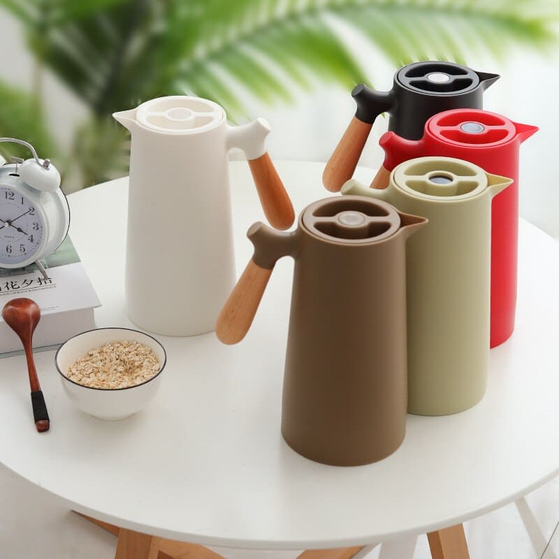 Garrafa Térmica para Café de 1 Litro - Isolamento Térmico Eficiente