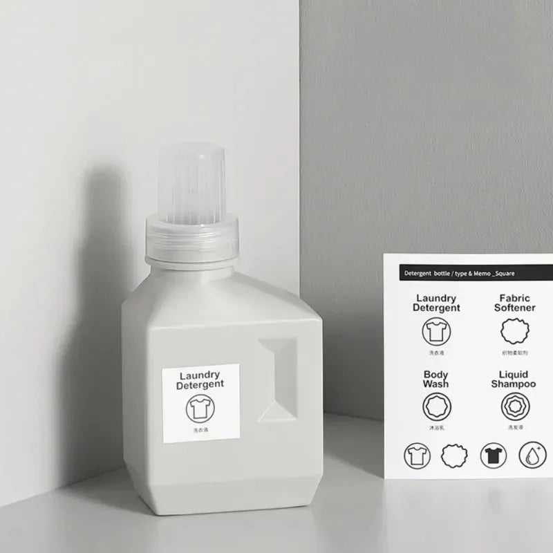 Garrafa de Armazenamento para Roupas de Lavanderia - Prática e Funcional