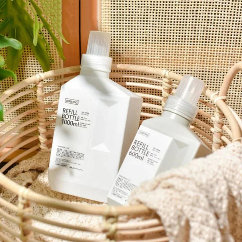 Garrafa de Armazenamento para Roupas de Lavanderia - Prática e Funcional