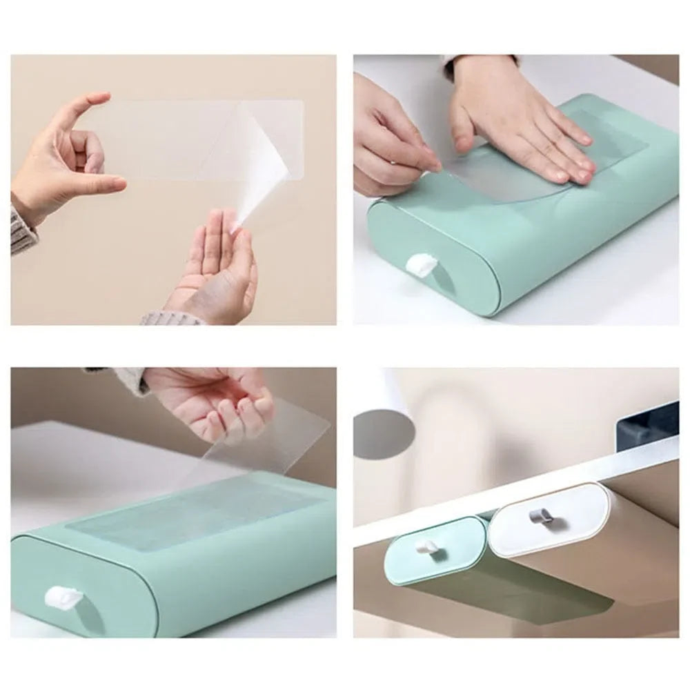 Gaveta Organizadora Autoadesiva para Escritório e Casa - Ideal para Armazenamento