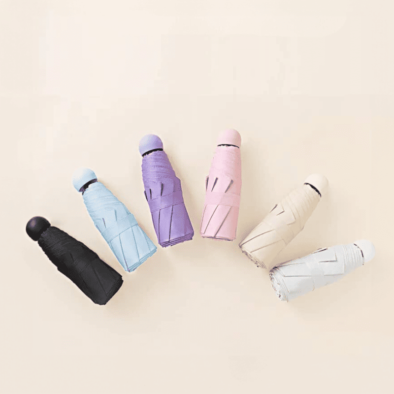 Guarda-chuva Mini Pocket Resistente com Proteção UV