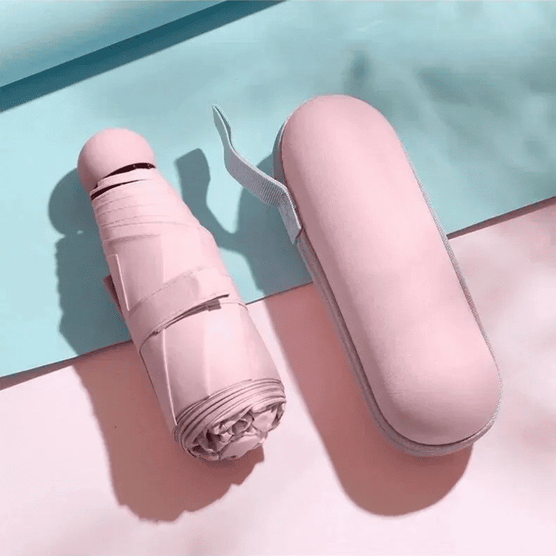 Guarda-chuva Mini Pocket Resistente com Proteção UV