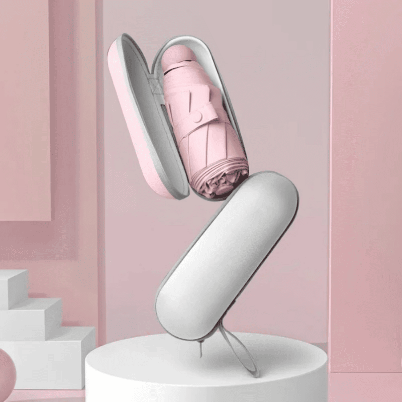Guarda-chuva Mini Pocket Resistente com Proteção UV