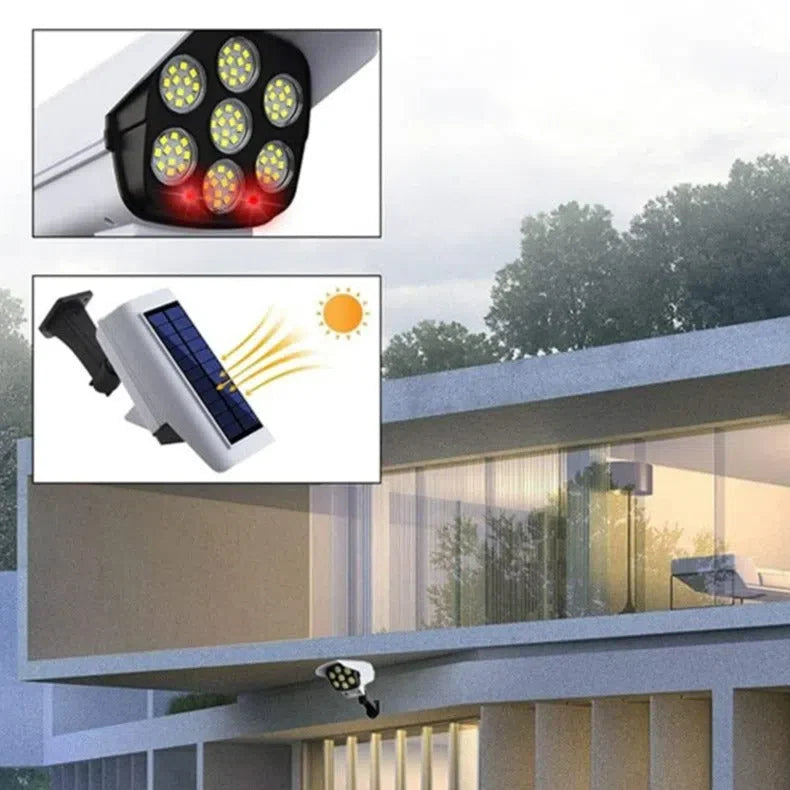 Holofote Solar para Segurança Familiar - Iluminação Eficiente e Sustentável