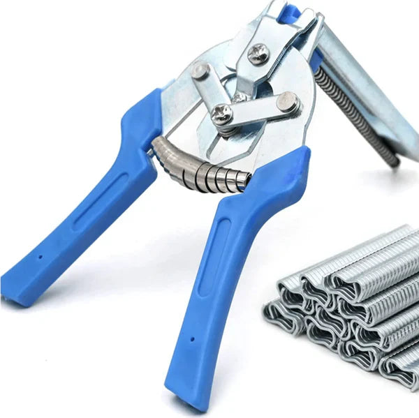 Kit Completo de Alicates para Cercas com Grampos - Ferramentas para Jardinagem