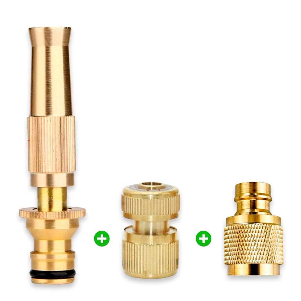 Kit Completo de Bocal de Alta Pressão para Mangueira Ajustável para Limpeza Eficiente