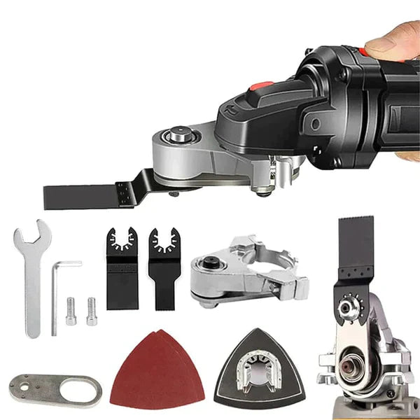 Kit Multifuncional de Esmerilhadeira Angular Universal - Ferramenta Versátil para Corte e Polimento