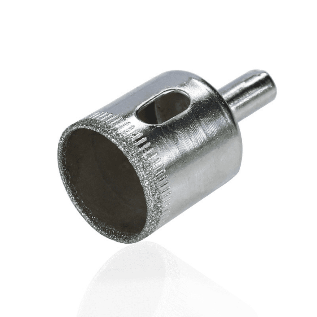 Kit de 10 Brocas com Bicos de Furo Diamantados para Serra Copo