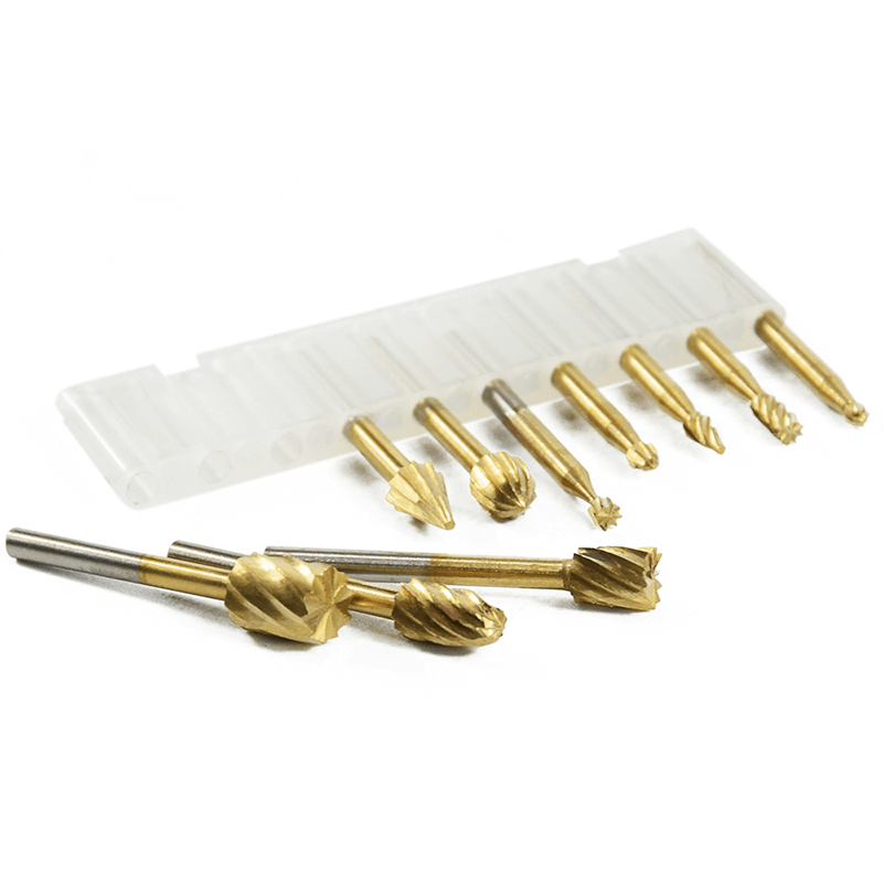 Kit de 10 Limas Rotativas Profissionais para Uso Multiuso