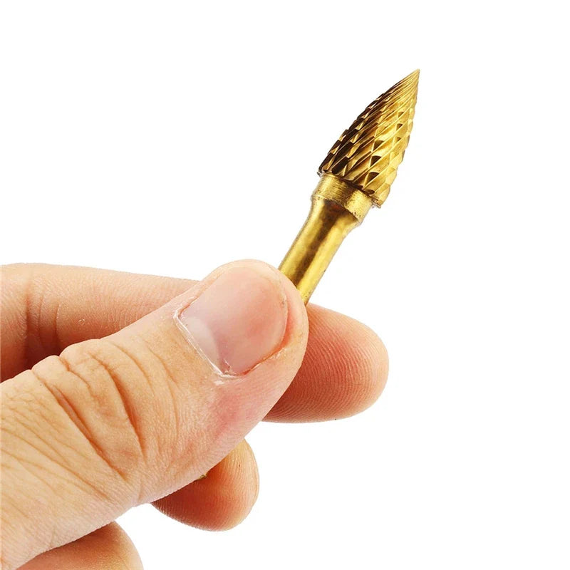 Kit de 10 Limas Rotativas Profissionais para Uso Multiuso