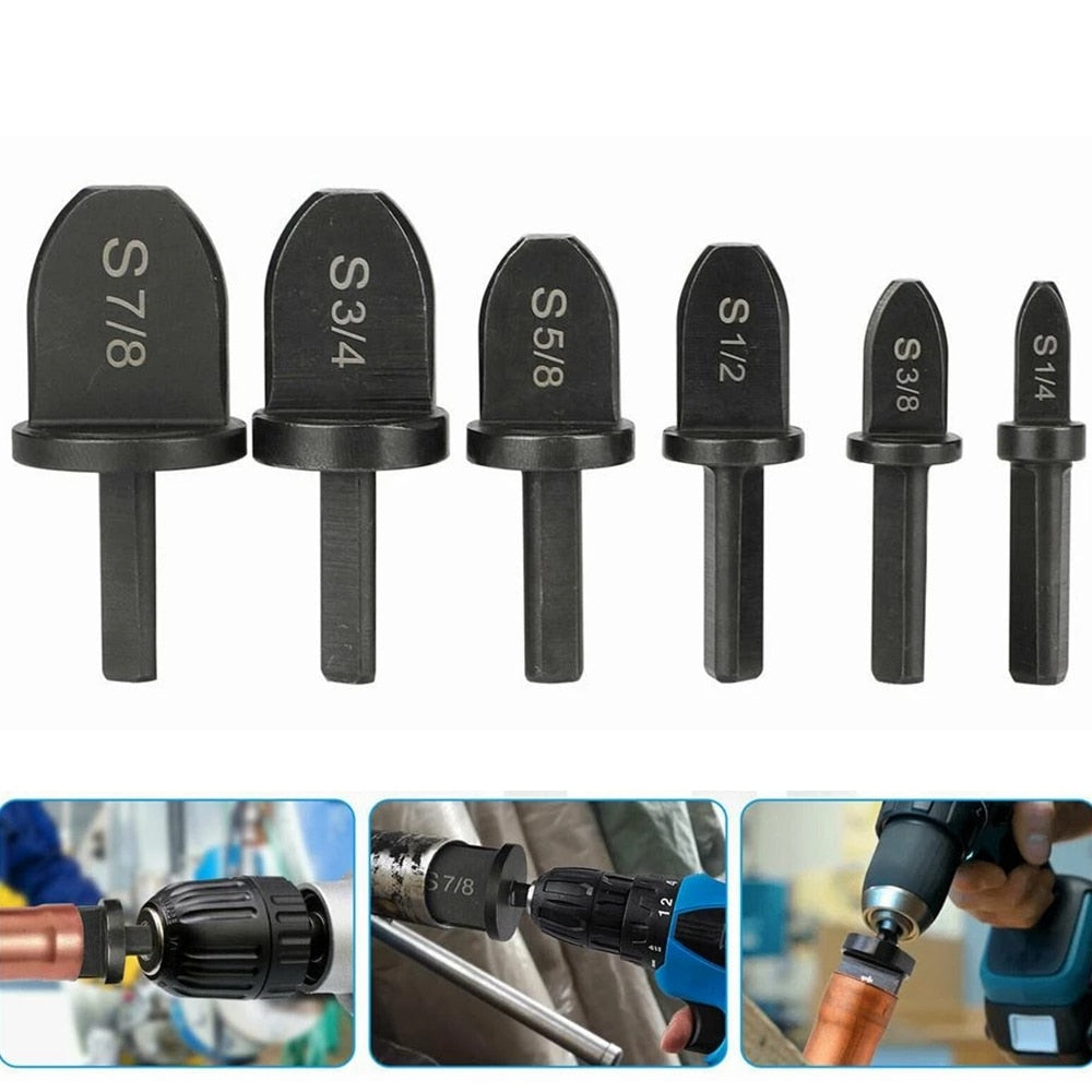 Kit de Brocas Especiais para Expansão - 6 Peças de Brocas Expander