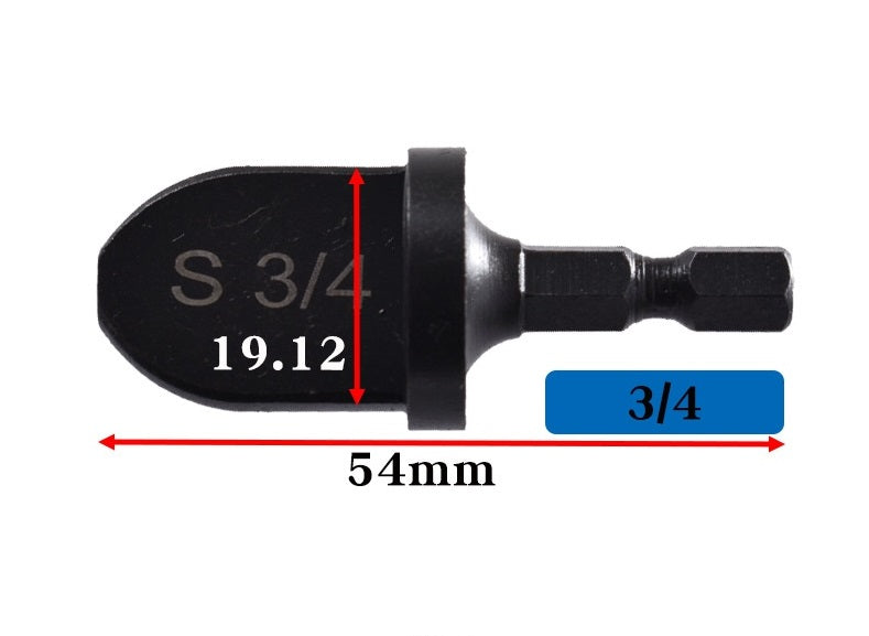 Kit de Brocas Especiais para Expansão - 6 Peças de Brocas Expander