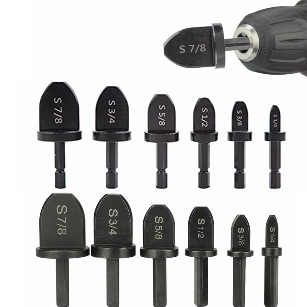 Kit de Brocas Especiais para Expansão - 6 Peças de Brocas Expander