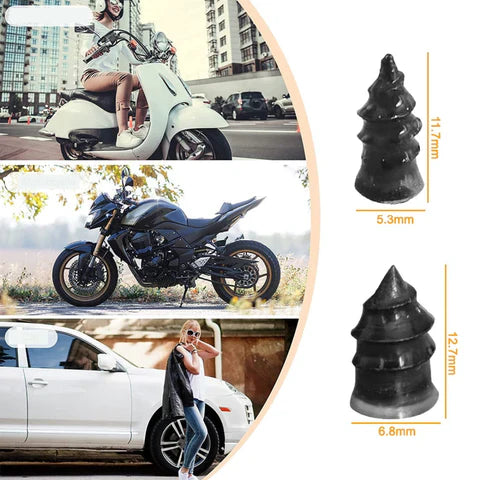 Kit de Reparo Rápido para Conserto de Pneus - Ferramenta RepairMax com Parafuso