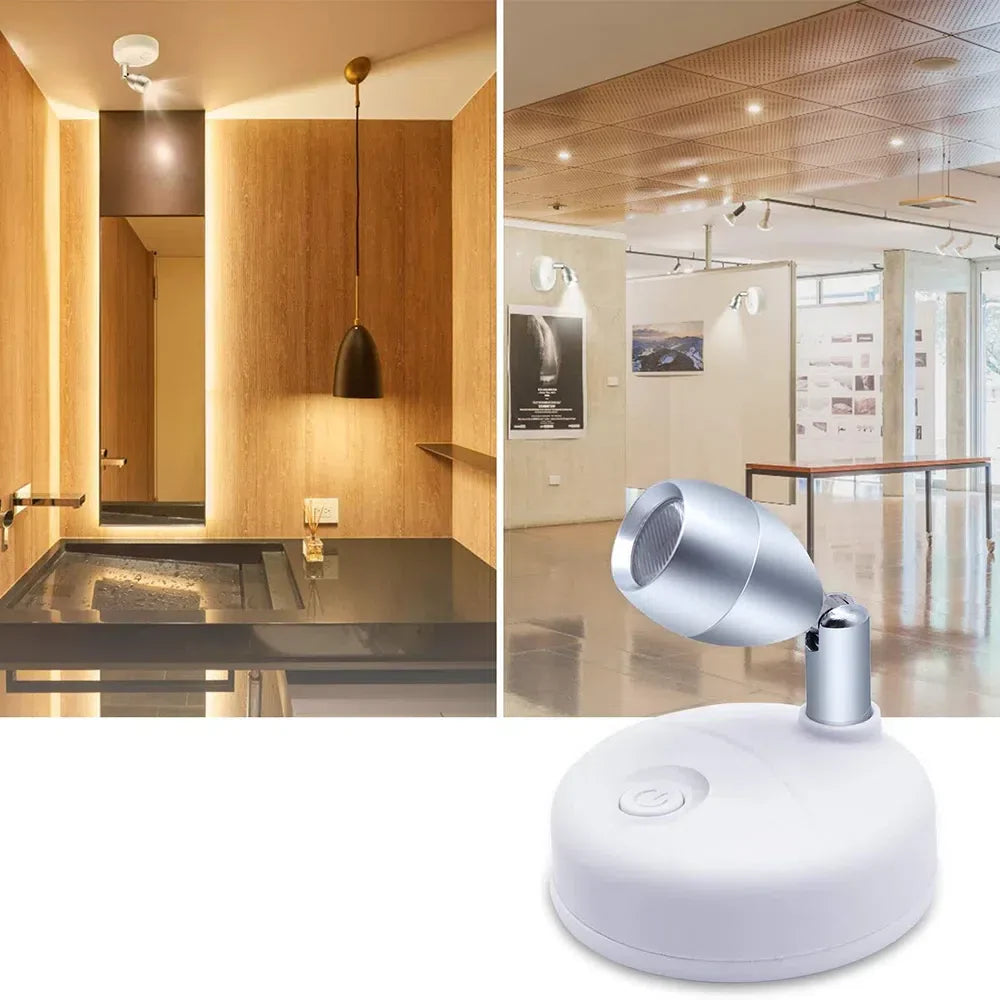 Kit de Spots de Luz RGB LED para Iluminação Ambientes