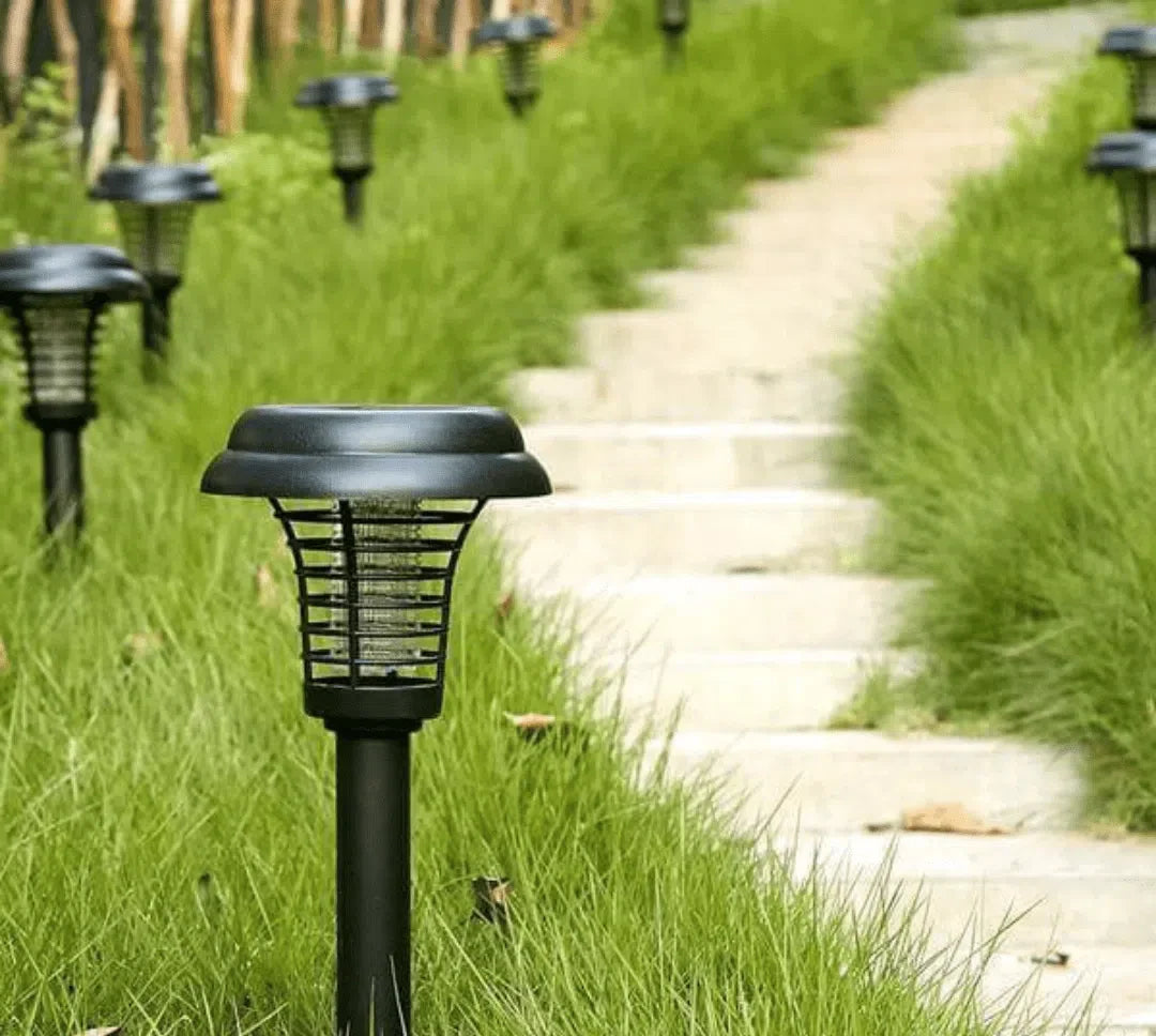 Lâmpada Solar LED Anti-Mosquitos com Função Eliminadora