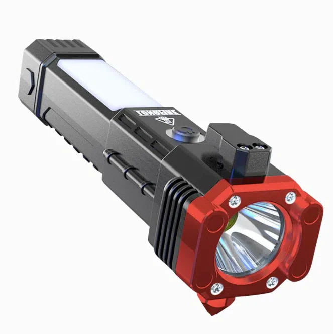 Lanterna Multifuncional 5 em 1 Ultra Potente - Ideal para Aventura e Emergências