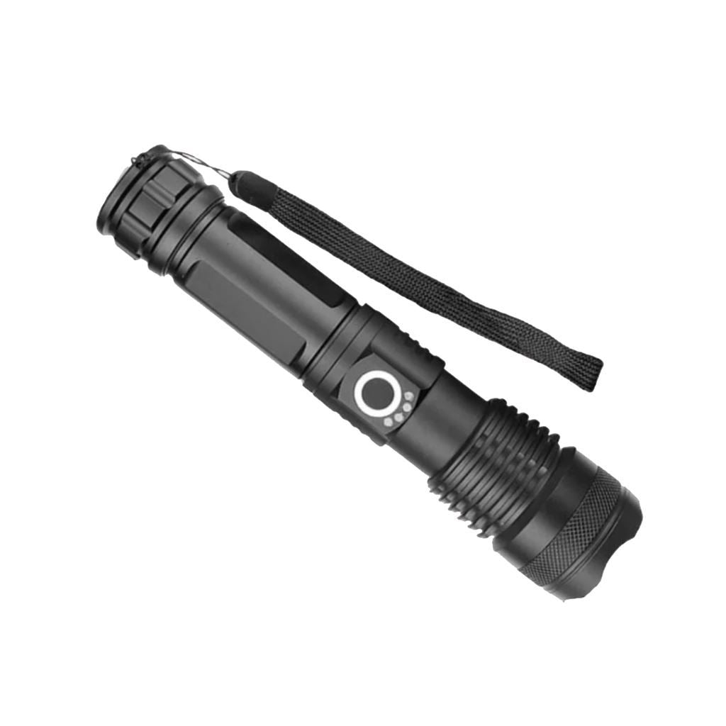 Lanterna Tática Americana com Super Zoom - Alta Performance e Portátil