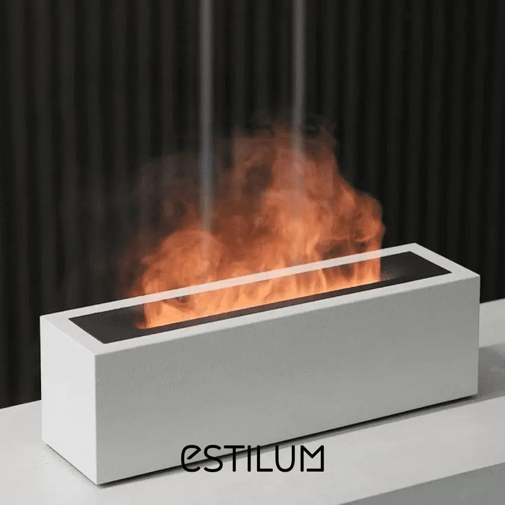 Lareira de Luxo com Difusor e Umidificador para Ambientes