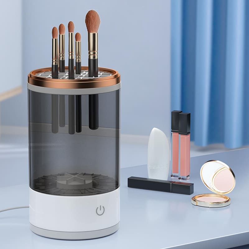 Limpador Elétrico para Pincéis de Maquiagem - Eficiente e Prático