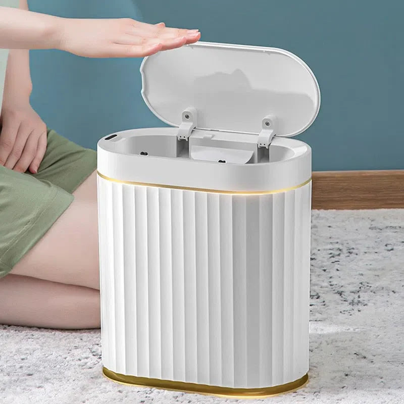 Lixeira Automática com Sensor de Movimento - Design Moderno e Funcional
