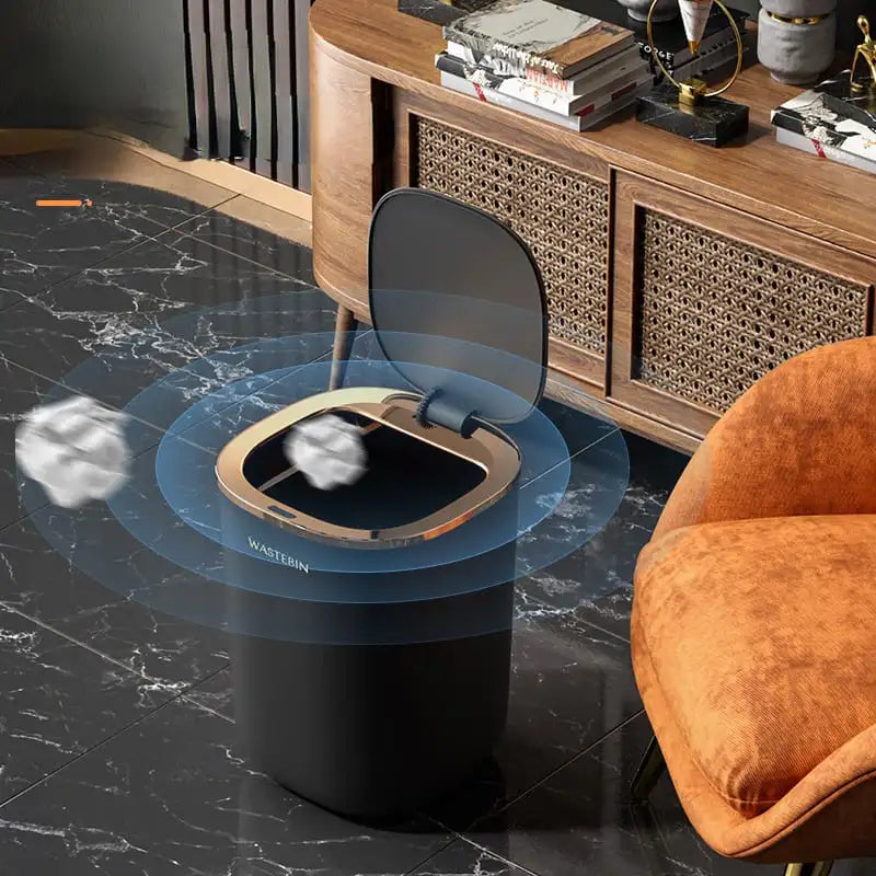 Lixeira Automática com Sensor para Banheiro - Lixeira Inteligente e Prática
