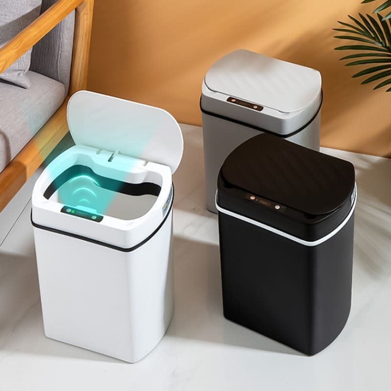 Lixeira Automática com Sensor para Banheiro e Cozinha 15L