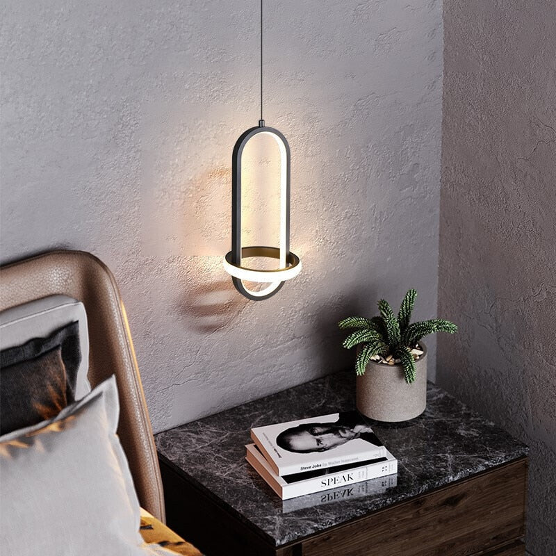 Luminária Pendente Estilo Nórdico Contemporâneo para Iluminação de Ambientes