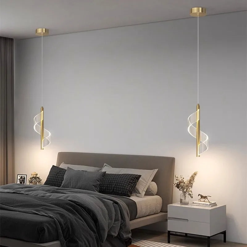 Luminária Pendente LED Nórdica para Iluminação Interior