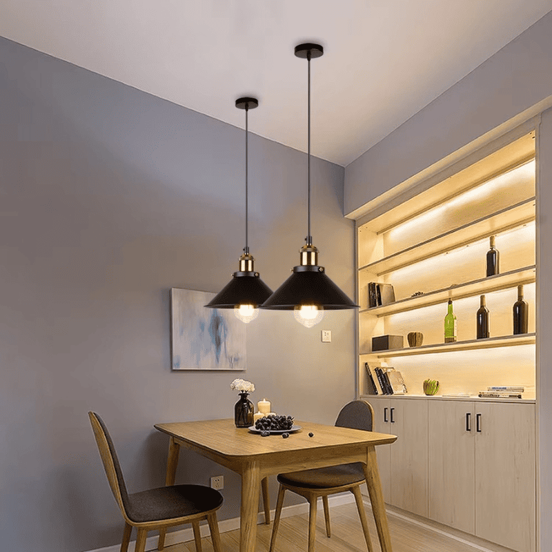 Luminária Pendente Vintage Retrô para Cozinha e Balcão