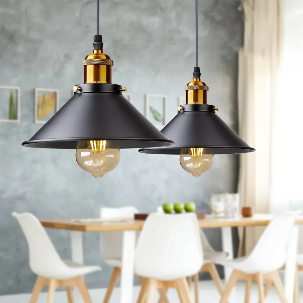 Luminária Pendente Vintage Retrô para Cozinha e Balcão