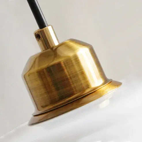 Luminária Pendente de Vidro Branco - Luminária Art Glass Elegante para Iluminação de Ambientes