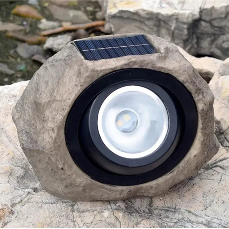 Luminária Solar LED Impermeável para Jardim - Urbane Rocks