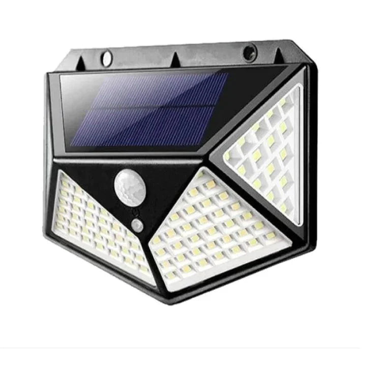 Luminária Solar LED à Prova d'Água para Jardim - Iluminação Externa Eficiente