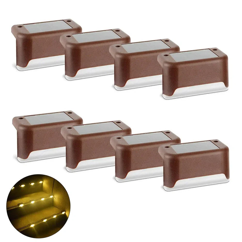 Luminária Solar LED para Jardim à Prova d'Água - Iluminação Externa Eficiente