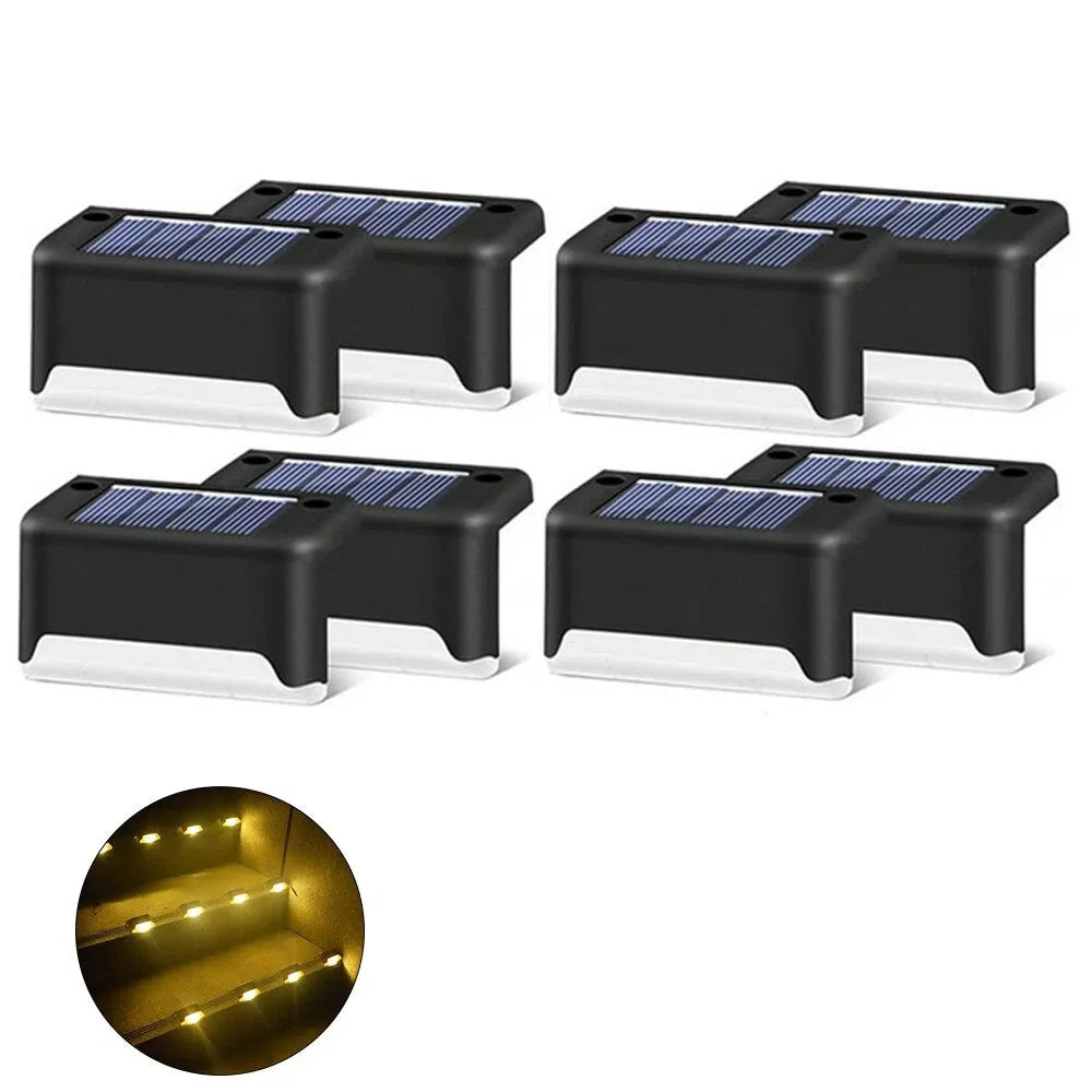 Luminária Solar LED para Jardim à Prova d'Água - Iluminação Externa Eficiente