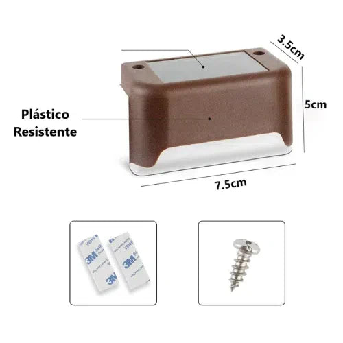 Luminária Solar LED para Jardim à Prova d'Água - Iluminação Externa Eficiente