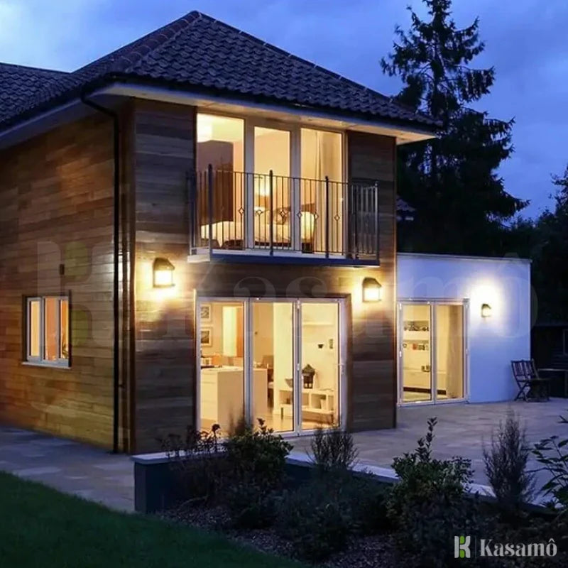 Luminária de Led Solar Inteligente à Prova d'Água - Iluminação Ecológica para Exteriores