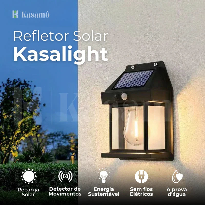 Luminária de Led Solar Inteligente à Prova d'Água - Iluminação Ecológica para Exteriores