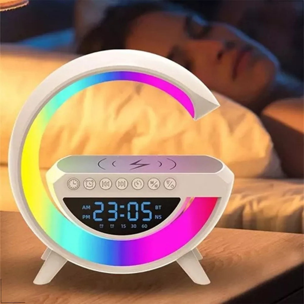 Luminária de Mesa Inteligente com Alto-falante Bluetooth Integrado