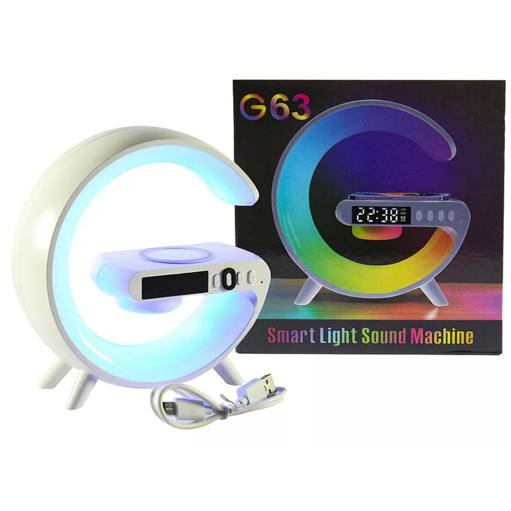 Luminária de Mesa Inteligente com Alto-falante Bluetooth Multifuncional