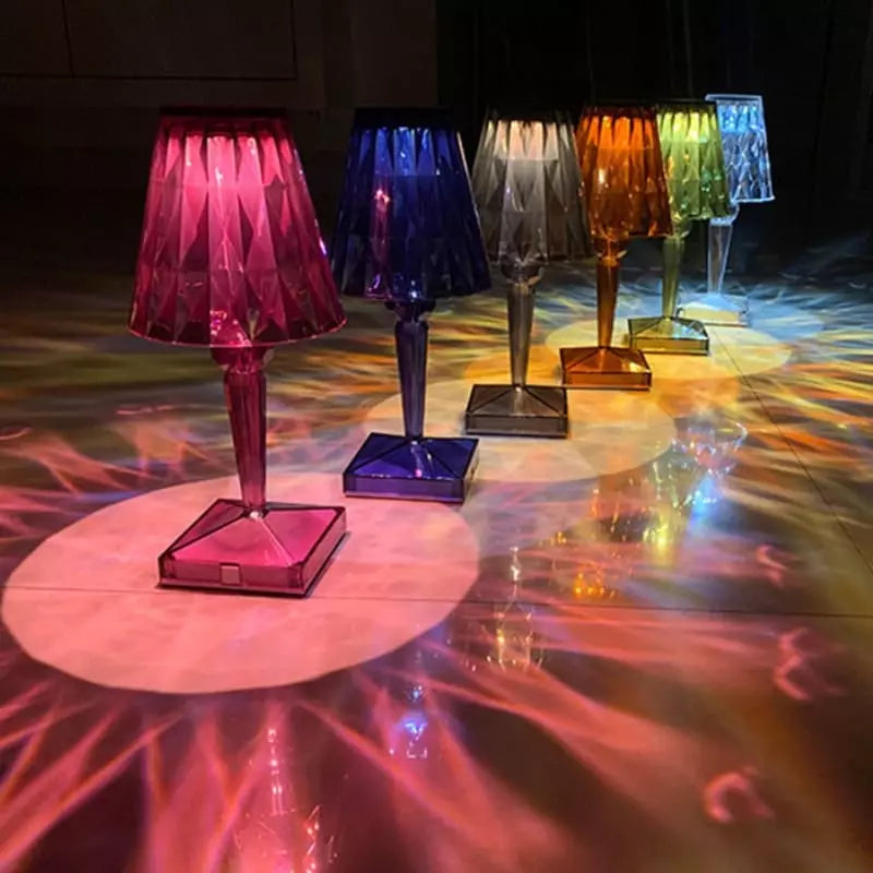 Luminária de Mesa LED Sem Fio 3 em 1 Premium Colors - Iluminação Moderna e Versátil