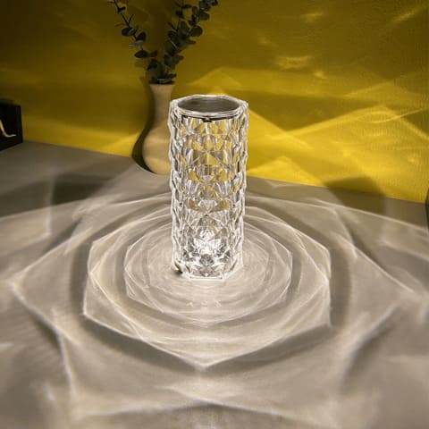 Luminária de Mesa LED Sem Fio com 3 a 16 Cores Premium Rosa