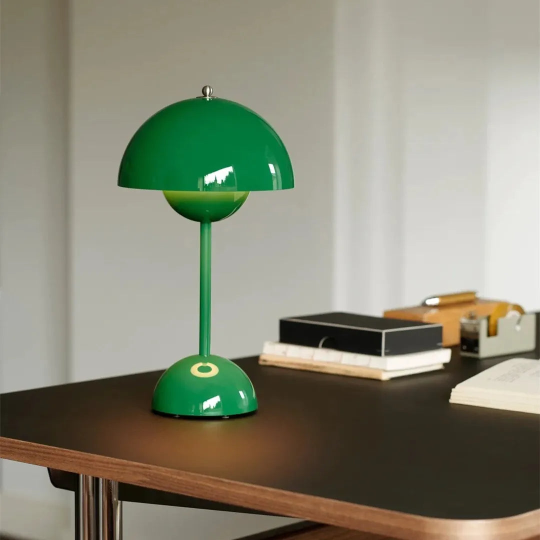 Luminária de Mesa LED Touch Estilo Cogumelo - Iluminação Moderna e Funcional