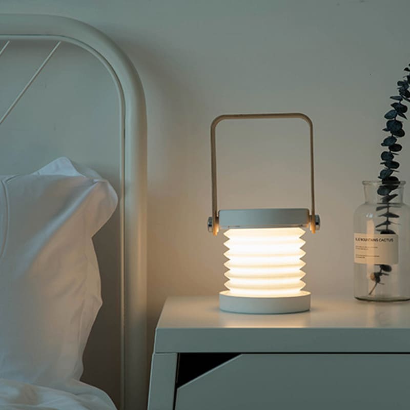 Luminária de Mesa LED com Alça para Leitura - Iluminação Moderna e Funcional
