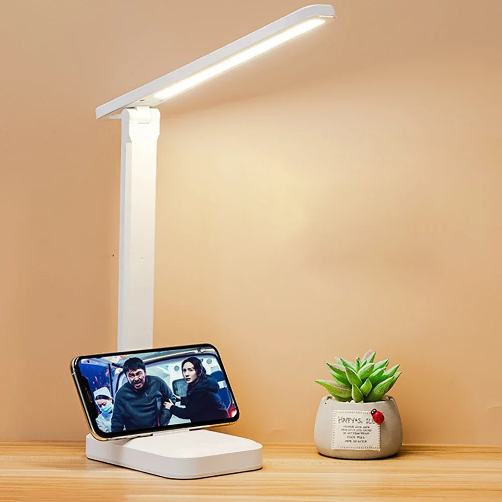 Luminária de Mesa LED com Proteção para os Olhos - Iluminação Confortável