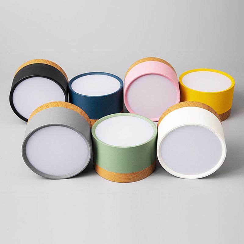 Luminária de Teto LED Plafon Moderna e Eficiente - Iluminação para Ambientes Internos